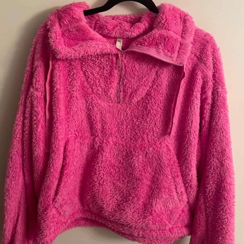 fp movement fuzzy zip up